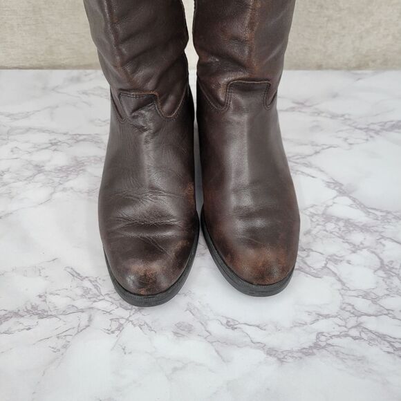 Blondo Canadian Knee High Brown Pull On Riding Boots Women's Size 7.5B - Picture 14 of 15